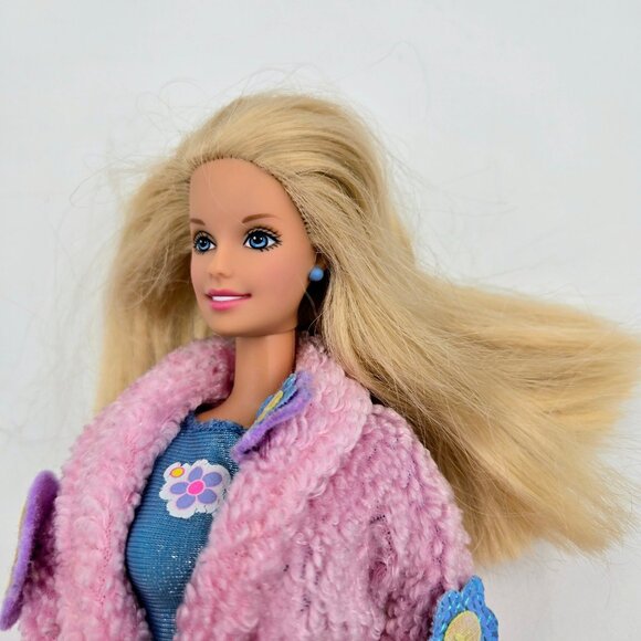 Vintage 1999 Pajama Fun Barbie Doll 26883 Target Special Edition Mattel Read - Picture 16 of 16